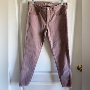 American Eagle Outfitters Women's Pink Skinny Jeans
